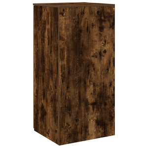 vidaXL Storage Cabinet Smoked Oak 50x45x103.5 cm Engineered Wood