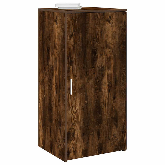 vidaXL Storage Cabinet Smoked Oak 50x45x103.5 cm Engineered Wood