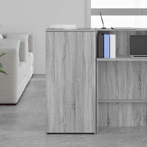 vidaXL Storage Cabinet Grey Sonoma 50x45x103.5 cm Engineered Wood