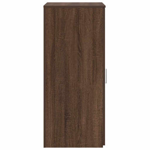 vidaXL Storage Cabinet Brown Oak 50x45x103.5 cm Engineered Wood