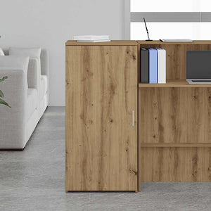 vidaXL Storage Cabinet Artisan Oak 50x45x103.5 cm Engineered Wood