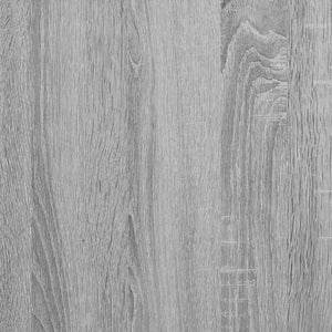 vidaXL Reception Desk Grey Sonoma 100x40x104 cm Engineered Wood