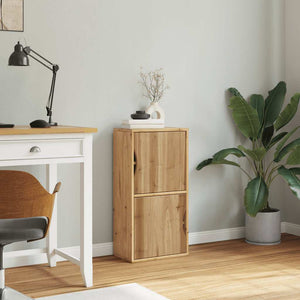 vidaXL Side Cabinet ODDA 40x24x79 cm Solid Wood Pine