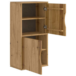 vidaXL Side Cabinet ODDA 40x24x79 cm Solid Wood Pine