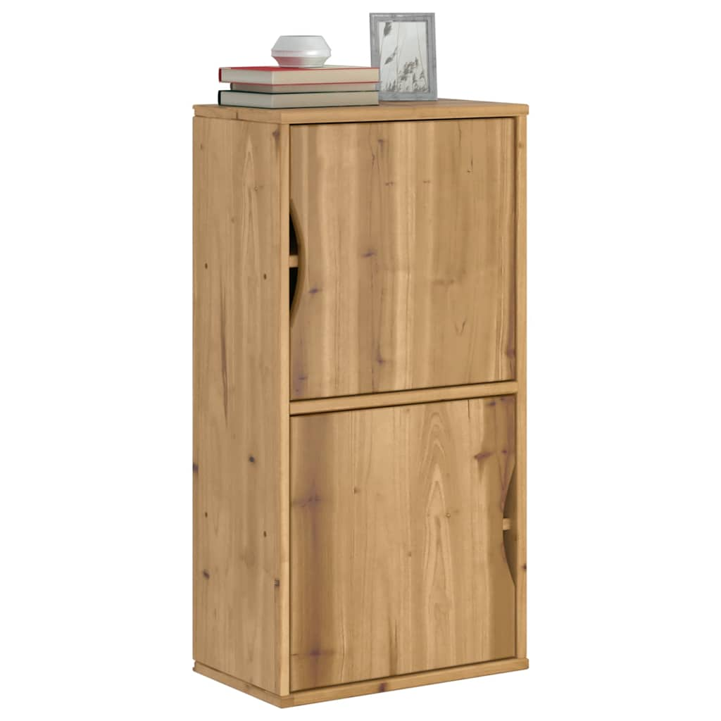 vidaXL Side Cabinet ODDA 40x24x79 cm Solid Wood Pine