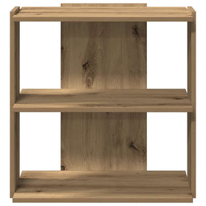 vidaXL Bookcase 3-Tier Artisan Oak 60x30x60 cm Engineered Wood