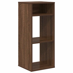 vidaXL Book Cabinet Brown Oak 34x31x80 cm Engineered Wood