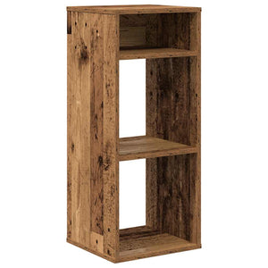 vidaXL Book Cabinet Old Wood 34x31x80 cm Engineered Wood