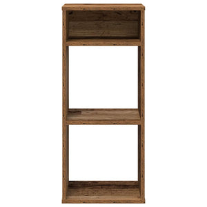 vidaXL Book Cabinet Old Wood 34x31x80 cm Engineered Wood