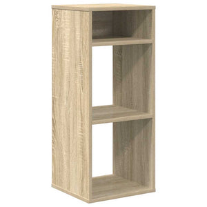 vidaXL Book Cabinet Sonoma Oak 34x31x80 cm Engineered Wood