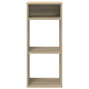 vidaXL Book Cabinet Sonoma Oak 34x31x80 cm Engineered Wood