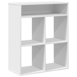 vidaXL Book Cabinet White 66x31x80 cm Engineered Wood