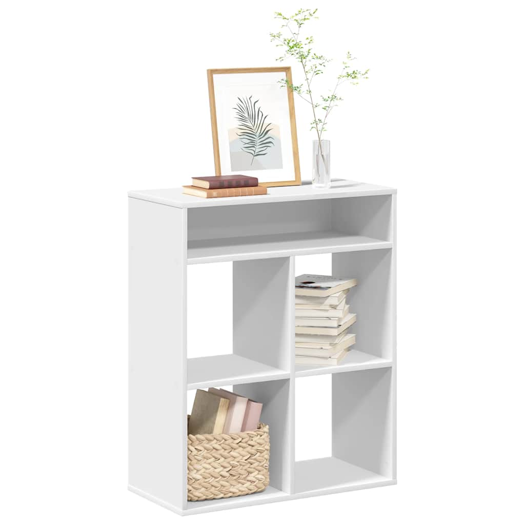 vidaXL Book Cabinet White 66x31x80 cm Engineered Wood