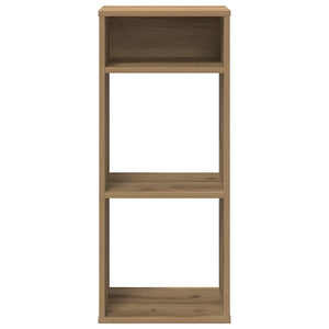 vidaXL Book Cabinet Artisan Oak 34x31x80 cm Engineered Wood