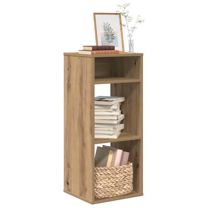 vidaXL Book Cabinet Artisan Oak 34x31x80 cm Engineered Wood