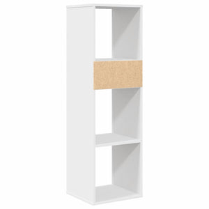 vidaXL Book Cabinet White 34x31x112 cm Engineered Wood