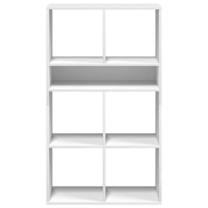 vidaXL Book Cabinet White 66x31x112 cm Engineered Wood