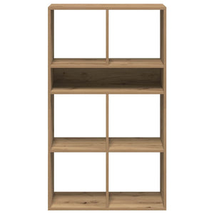 vidaXL Book Cabinet Artisan Oak 66x31x112 cm Engineered Wood