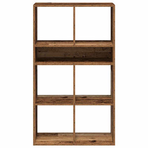 vidaXL Book Cabinet Old Wood 66x31x112 cm Engineered Wood