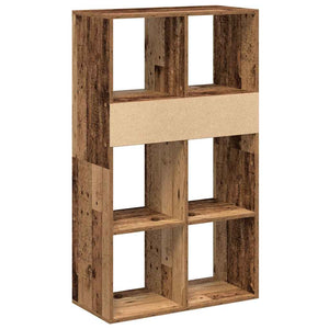 vidaXL Book Cabinet Old Wood 66x31x112 cm Engineered Wood