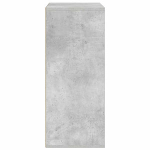 vidaXL Book Cabinet Concrete Grey 60x30x71.5 cm Engineered Wood