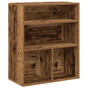 vidaXL Book Cabinet Old Wood 60x30x71.5 cm Engineered Wood