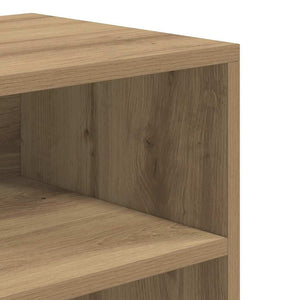 vidaXL Book Cabinet Artisan Oak 60x30x71.5 cm Engineered Wood