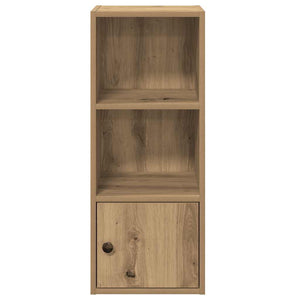 vidaXL Bookcase Artisan Oak 31x24x77 cm Engineered Wood