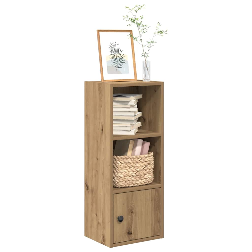 vidaXL Bookcase Artisan Oak 31x24x77 cm Engineered Wood