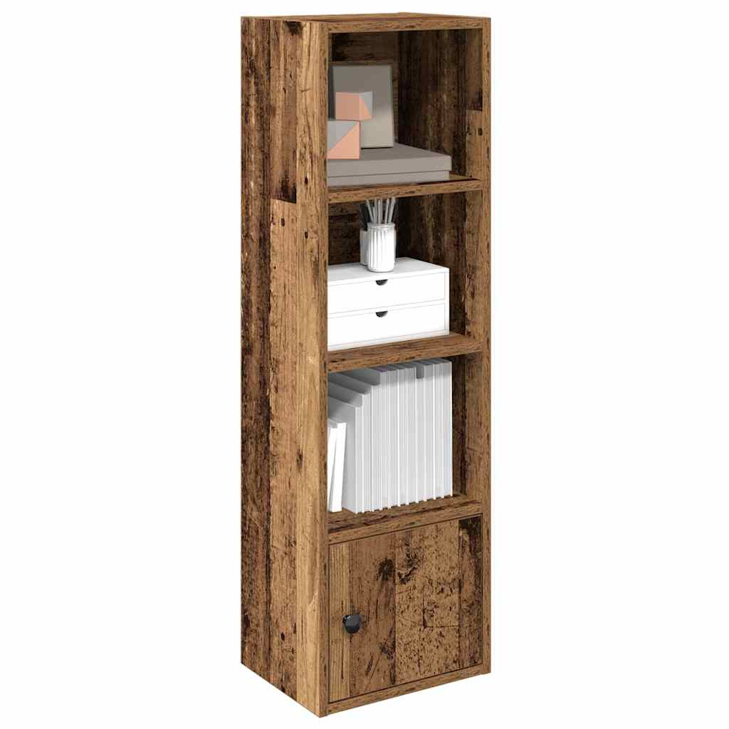 vidaXL Bookcase Old Wood 31x24x102 cm Engineered Wood