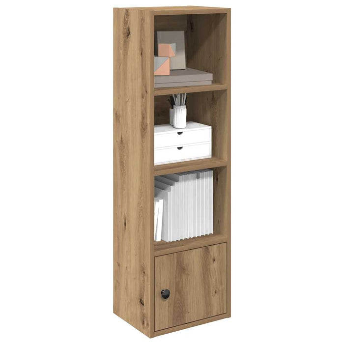 vidaXL Bookcase Artisan Oak 31x24x102 cm Engineered Wood