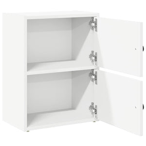 vidaXL Bookcase White 40x24x52 cm Engineered Wood