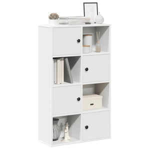 vidaXL Bookcase White 60x24x101.5 cm Engineered Wood