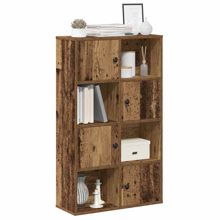 vidaXL Bookcase Old Wood 60x24x101.5 cm Engineered Wood