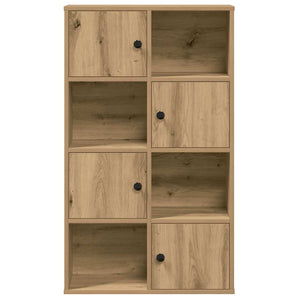 vidaXL Bookcase Artisan Oak 60x24x101.5 cm Engineered Wood