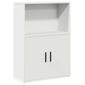 vidaXL Bookcase White 60x24x85 cm Engineered Wood