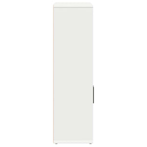 vidaXL Bookcase White 60x24x85 cm Engineered Wood