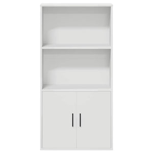 vidaXL Bookcase White 60x24x120 cm Engineered Wood