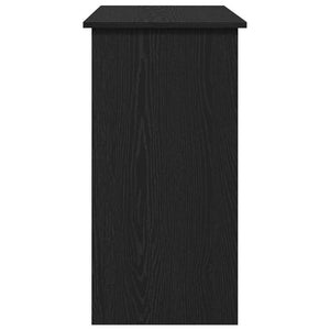 vidaXL Desk Black 84x40x75 cm Engineered Wood