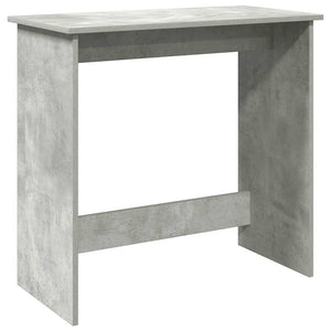 vidaXL Desk Concrete Grey 84x40x75 cm Engineered Wood