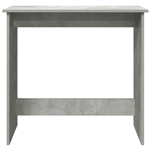 vidaXL Desk Concrete Grey 84x40x75 cm Engineered Wood