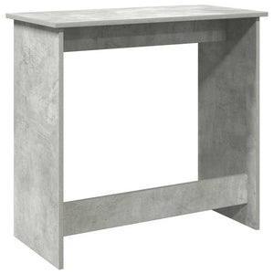 vidaXL Desk Concrete Grey 84x40x75 cm Engineered Wood