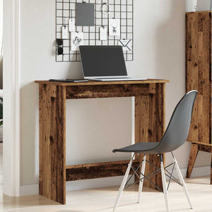 vidaXL Desk Old Wood 84x40x75 cm Engineered Wood