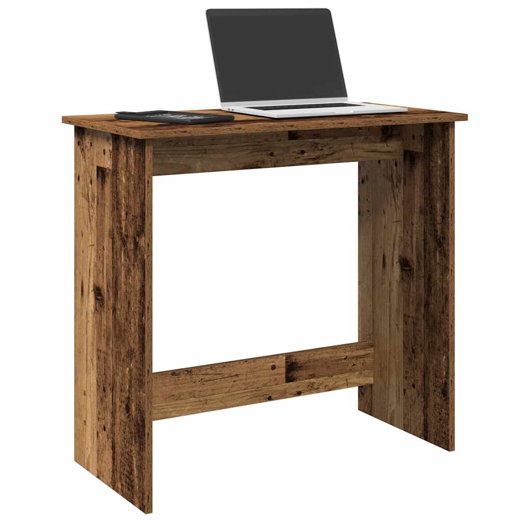 vidaXL Desk Old Wood 84x40x75 cm Engineered Wood