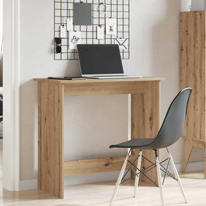 vidaXL Desk Artisan Oak 84x40x75 cm Engineered Wood