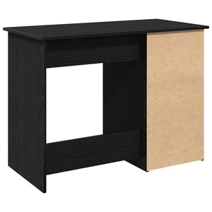 vidaXL Desk Black 102x50x75 cm Engineered Wood