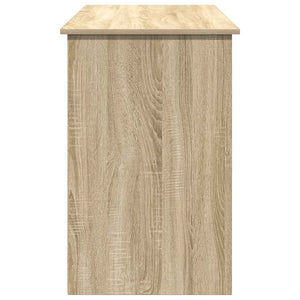 vidaXL Desk Sonoma Oak 102x50x75 cm Engineered Wood