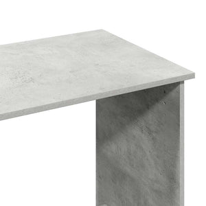 vidaXL Desk Concrete Grey 102x50x75 cm Engineered Wood