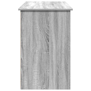 vidaXL Desk Grey Sonoma 102x50x75 cm Engineered Wood