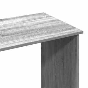 vidaXL Desk Grey Sonoma 102x50x75 cm Engineered Wood